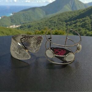 Paparazzi NWT and Additional Fashion (Good) Silver Cuff Bracelets